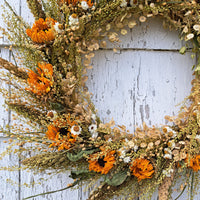 Sunflower Harvest Wreath #2