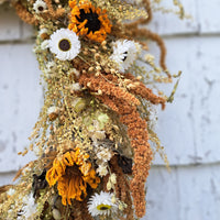 Sunflower Harvest Wreath #1