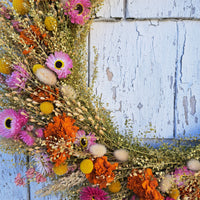 Autumn Pinks Wreath
