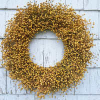 Golden Flax Wreath