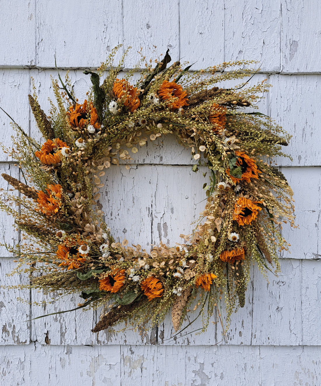 Sunflower Harvest Wreath #2
