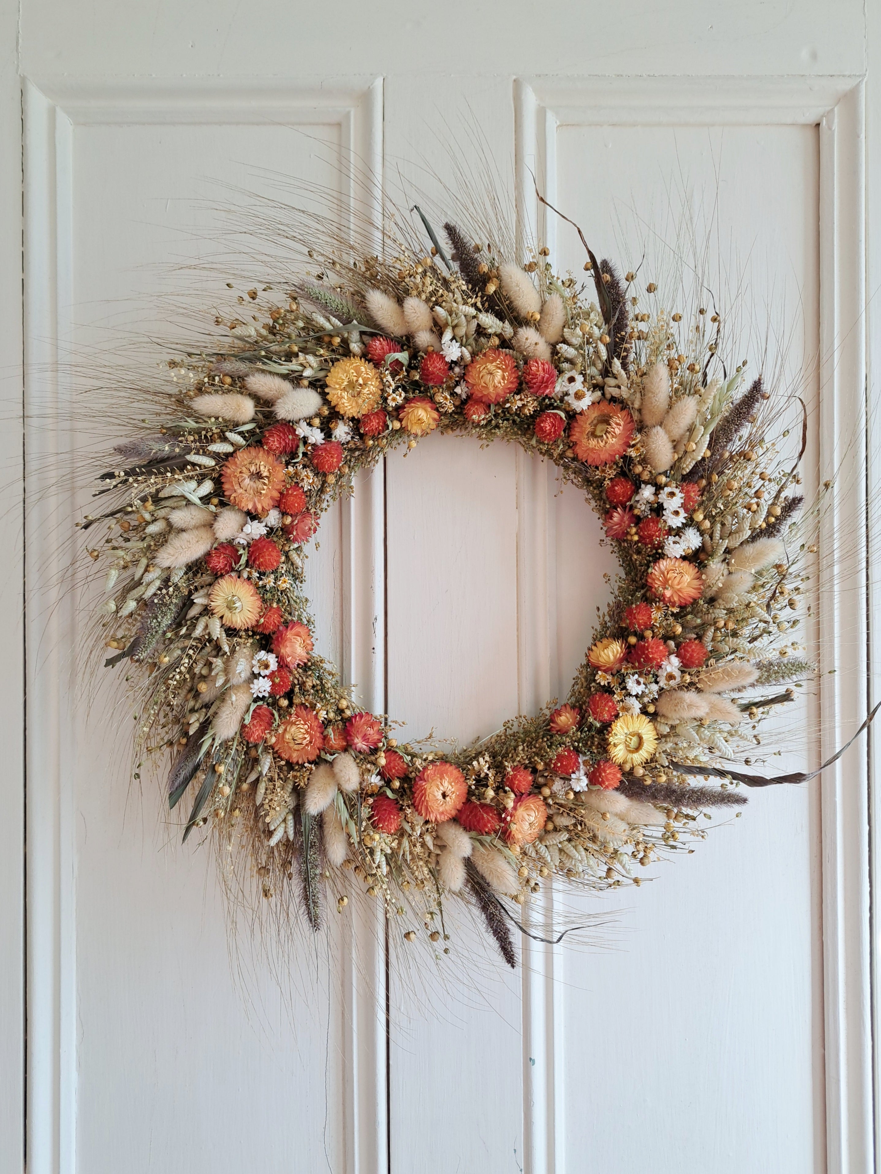 autumn wreathドライフラワーリース autumn wreathドライフラワーリース
